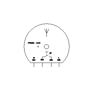 Simbolo: attuatori - Funk Schaltaktor Tastaktor (Berker)