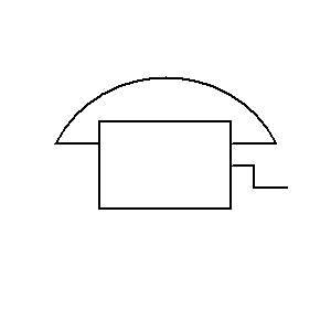 schematic symbol: telefoontoestellen - Telefoon met belgenerator