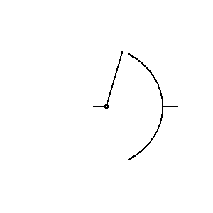 
                    schematic symbol: selector - single-motion selector, homing