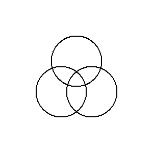 Symbol: transformers - Transformator met 3 wikkelingen form 1