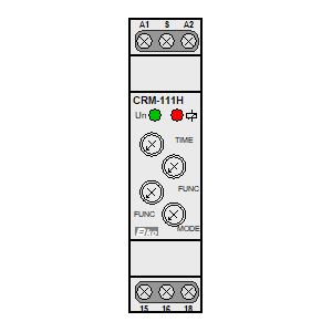 Symbol: tijd relais - CRM-111H