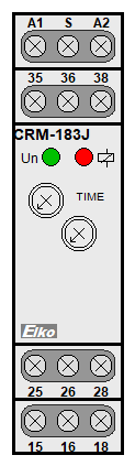 : tijd relais - CRM-183J