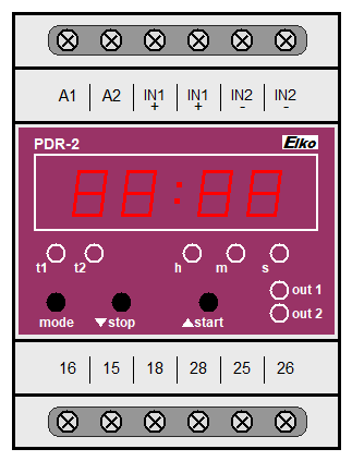 : tijd relais - PDR-2