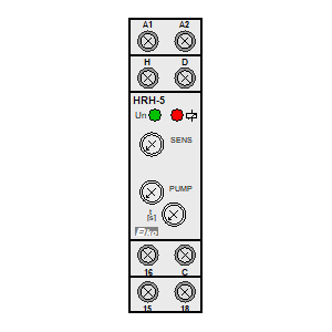 Symbol: niveau relais - HRH-5