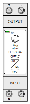 : instalační stykače - PS1M-15-12V
