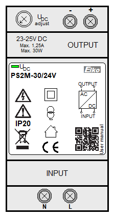 : instalační stykače - PS2M-30-24V
