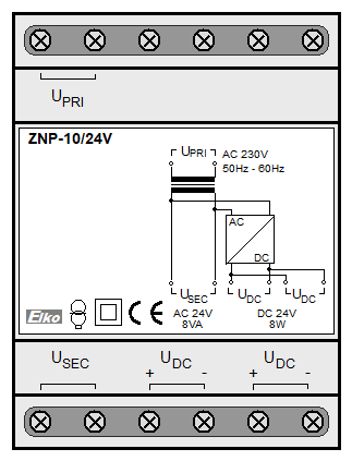 : instalační stykače - ZNP-10-24V
