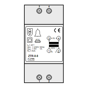 Symbol: installationsschütze - ZTR-8-8