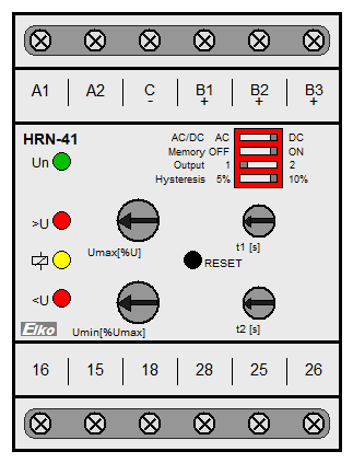 : voltage relays - HRN-41