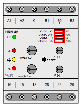 : voltage relays - HRN-42