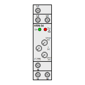 Symbol: voltage relays - HRN-54