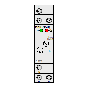 Symbol: voltage relays - HRN-56_240