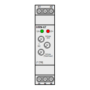 Symbol: voltage relays - HRN-67