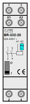 : geheugen- en bistabiele relais - BR-232-20