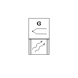 Symbol: génératrice - Générateur thermoélectrique à source dechaleur radioisotopique