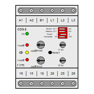 Symbol: speciaal relais - COS-2