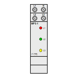 Symbol: speciaal relais - MPS-1