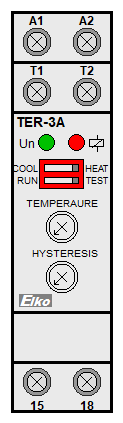: thermostate und hygrostate - TER-3A