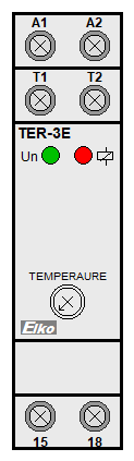 : termostaty a hygrostaty - TER-3E