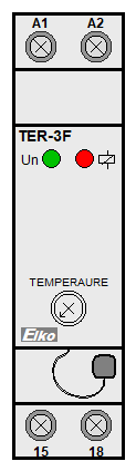 : termostaty a hygrostaty - TER-3F