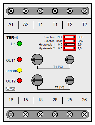 : thermostaten en hygrostaten - TER-4