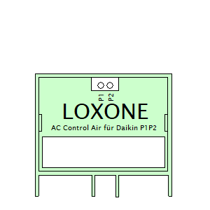 Symbol: loxone - loxone AC Control Air für Daikin P1P2