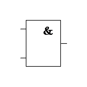 Symbol: integrierte schaltungen - AND_2