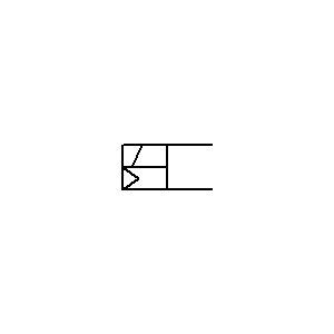 Symbol: combined control - ELEKTROMAGNES LUB ROZDZIELACZ POMOCNICZY - PNEU