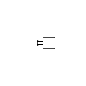 Symbol: sterowanie ręczne - PRESS 1