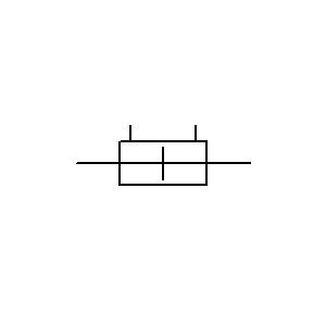 Symbol: silnik przelotowy - DWUSTRONNEGO DZIAŁANIA Z CIĄGŁYM TŁOCZYSKIEM (UPROSZCZONE)