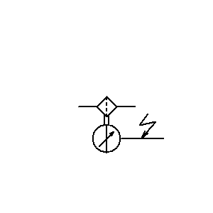 Symbol: uzdatnianie płynów - FILTR Z ELEKTRYCZNYM WSKAŹNIKIEM ZANIECZYSZCZENIA