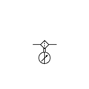 Symbol: uzdatnianie płynów - FILTR Z WIZUALNYM WSKAŹNIKIEM ZANIECZYSZCZENIA