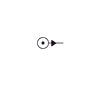 Symbol: źródła zasilania - ŹRÓDŁO HYDRAULICZNE