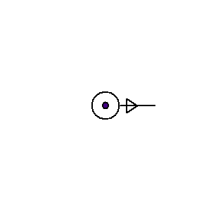 Symbol: źródła zasilania - ŹRÓDŁO PNEUMATYCZNE