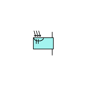 Symbol: inne - Czujnik deszczu