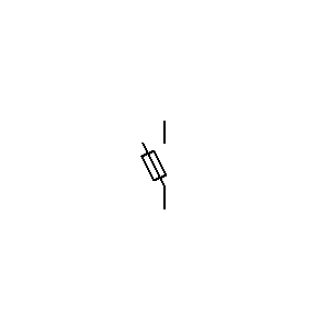 Symbol: bezpieczniki - wyłącznik bezpiecznikowy