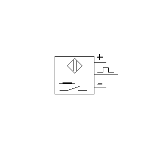 Symbol: sensors - czujnik indukcyjny