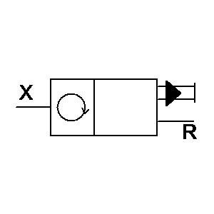 Symbol: schematy pneumatyczne - licznik opon licznik opon