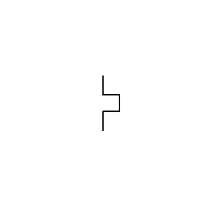 Symbol: przełączanie - przekaźnik termiczny