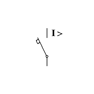 Symbol: wyłączniki (old) - wyłącznik automatyczny