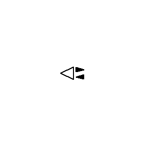 Symbol: ochrona przestrzenna - Detektor mikrofalowy