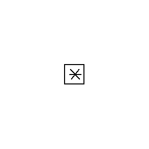 Symbol: ochrona awaryjna - Detektor technologiczny