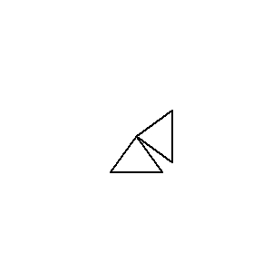 Symbol: zawory - Narożny zawór odcinający