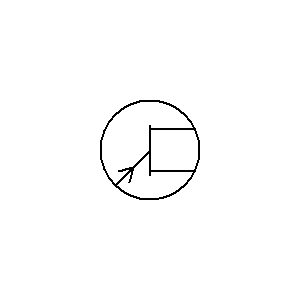 Symbol: transistors - pojedynczy przebieg N