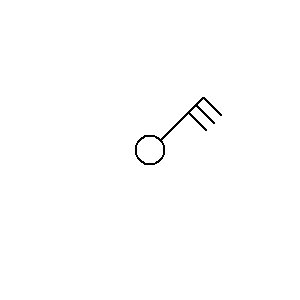 Symbol: devices - przełącznik trójbiegunowy
