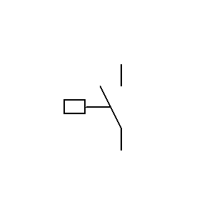 Symbol: sensors - wyłącznik zmierzchowy - styk przełączający