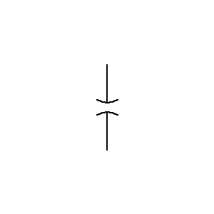 Symbol: protective devices - sphere gap