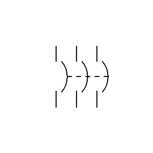 Symbol: circuit breakers - circuit breaker 3P