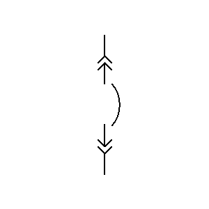 Symbol: circuit breakers - circuit breaker, drawout type