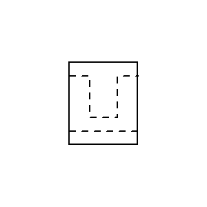 Symbol: filtry - filtr z wkładką